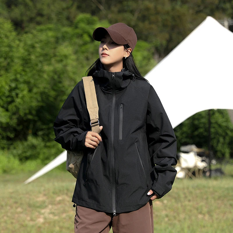 Calla™ | Casual Windbreaker-jacka med huva