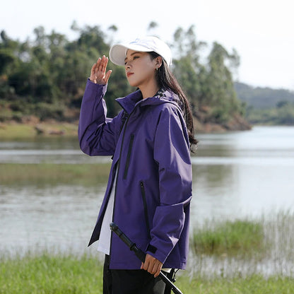 Calla™ | Casual Windbreaker-jacka med huva